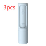 2-1 Reusable Pet Hair Remover Brush Lint Roller Portable Effective Self Cleaning Tool for Cat Dog Fur Hair Dust Removal Brush